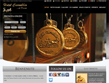 Tablet Screenshot of hotelcarrobbiomilano.com